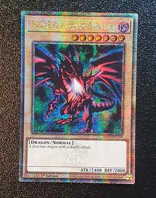 Yugioh RA04-EN109 Red-Eyes Black Dragon (4th artwork) QCSR 1st MINT-image