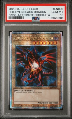 2023 Yu-Gi-Oh! Legendary Collection Red-Eyes Black Dragon #LC01-EN006 (PSA 10)-image