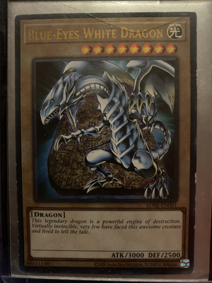Blue-Eyes White Dragon (25th Anniversary Edition) LC01-EN004 Legendary...-image