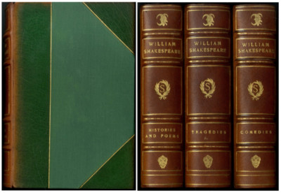 Mayfair Ed Works W Shakespeare Leather 3 Vol. Set-image