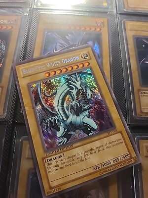 Blue-Eyes White Dragon BPT-003 Secret Rare Yugioh-image