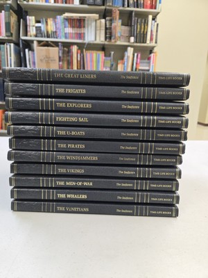 Time Life The Seafarers Book Series 1980 Leather Bound - Partial Set of 11-image