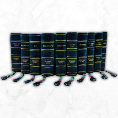 Stephen King 10 Books Set- [Premium Leather Bound]-image