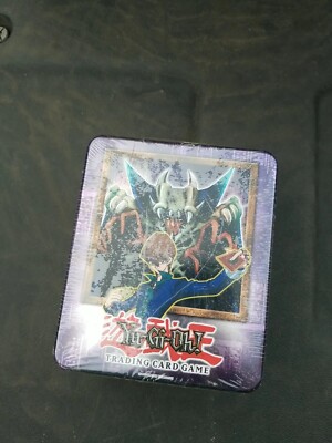Kaiba Blue Eyes White Dragon Sealed Collector's Tin Vintage Yugioh Read-image