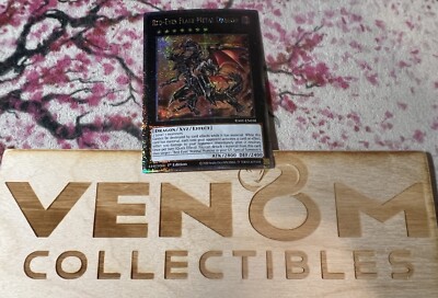 1x (M/NM) Red-Eyes Flare Metal Dragon RA01-EN038 Quarter Century Rare 1st YuGiOh-image