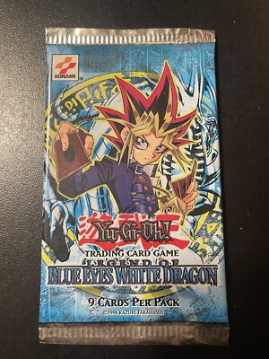 YuGiOh Blue Eyes White Dragon Booster Pack Unlimited English Edition Square Logo-image
