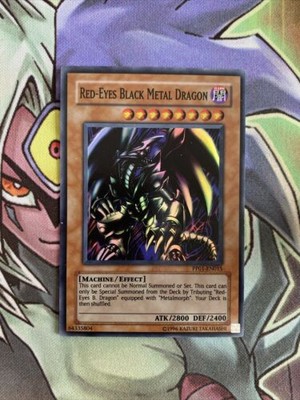 PP01-EN015 Red-Eyes Black Metal Dragon Super Rare Unl Edition NM Yugioh Card-image