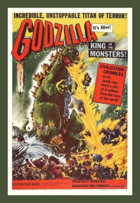 Godzilla King of Monsters - Movie Poster- BIG MAGNET 3.5 x 5 inches-image