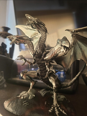 BLUE-EYES WHITE DRAGON Limited Edition STATUE YuGiOh!🔥-image