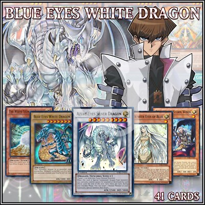 KAIBA'S BLUE EYES WHITE DRAGON STARTER DECK 41 | Silver Azure Maiden YuGiOh 🔥-image