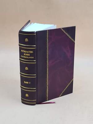 Petrefactenkunde Deutschlands. Bd. 1. Volume Bd. 1 1845 [Leather Bound]-image