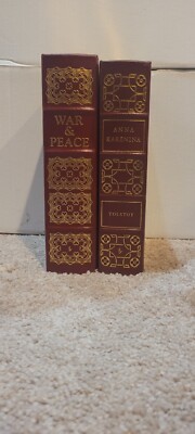 Easton Press Tolstoy Set War & Peace Anna Kerinina-image