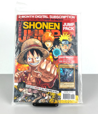 2014 Weekly Shonen Jump Magazine Issue 2 NEW SEALED YuGiOh JUMP-EN068 Blue Eyes-image