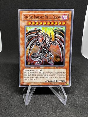 Yu-Gi-Oh! Red-Eyes Darkness Metal Dragon Super Rare Limited Edition ABPF-ENSE2-image