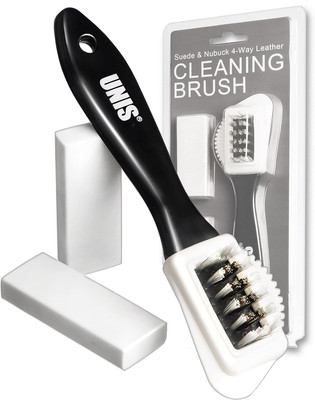 4-In-1 Reinigungsbürsten-Set Für Wildleder Und Nubukleder, Mit 2 Extra Radiergum-image