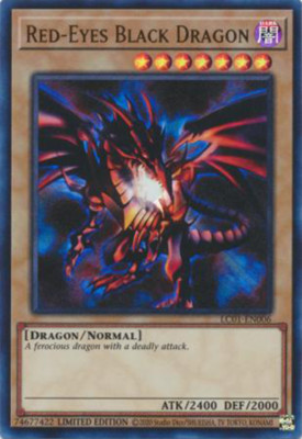 Red-Eyes Black Dragon - LC01-EN006 - Ultra Rare Limited Edition - NM/M!-image