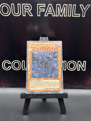 Red-Eyes Darkness Dragon SD1-EN001 1st Edition Ultra Rare MP/HOLO-image