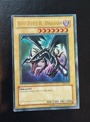 2003 SDJ 001 Red-Eyes B. Dragon Ultra Rare Yu-Gi-Oh!-image