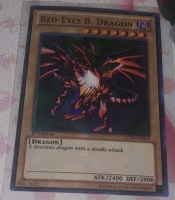 Red-Eyes B. Dragon -  LCJW-EN003 - 1st Edition - Ultra Rare - Yu-Gi-Oh! TCG-image