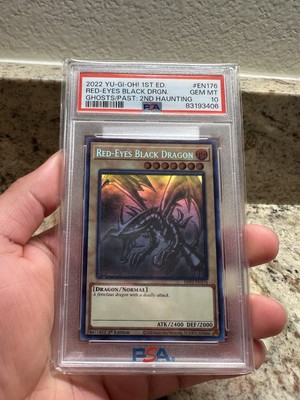Red Eyes Black Dragon Ghost Rare PSA 10 Ghosts From The Past 2-image