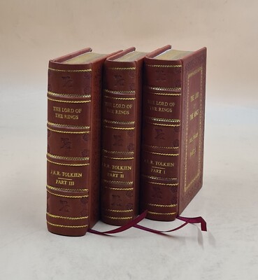 The Lord Of The Rings (3 Book Box Set): Boxed Set [Premium Leather Bound]-image