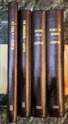 Kate Chopin 4 Volume Set Hardcover Leather Bound Edition. NEW. Sealed. (Reprint)-image
