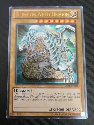 Yugioh Blue-Eyes White Dragon YSKR-EN001  Ultimate Rare Unlimited MP-image