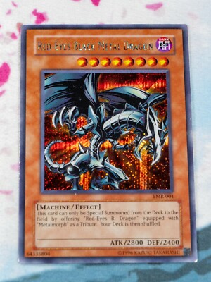 Red-Eyes Black Metal Dragon FMR Limited Ed. Prismatic Secret Rare Yugioh-image