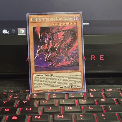 Yugioh Red-Eyes Alternative Black Dragon TN19-EN005 Secret Rare NM-image