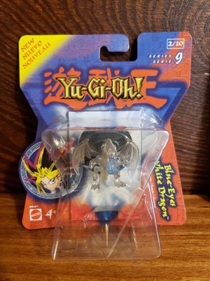 Yugioh Mattel Mini 2/10 Series 9 Figure Blue Eyes White Dragon Nova Blast NIB-image