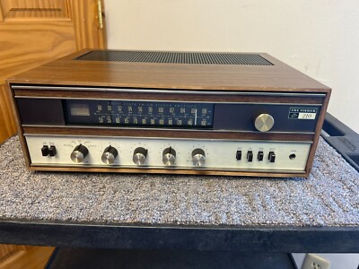 Vintage The Fisher 210-T  AM-FM  Stereo Receiver, Serviced, re-caped-image