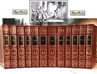 THE GREAT PHILOSOPHERS COMPLETE 12 VOL SET - Easton Press --image