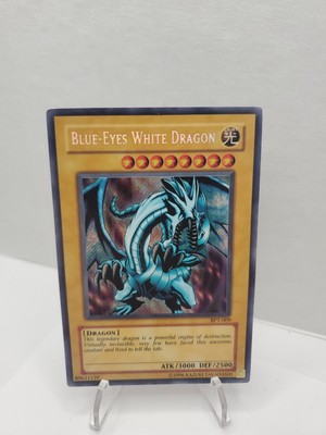 Blue Eyes White Dragon BPT-009 (secret rare holo) Priv. Coll. NM YuGiOh 🔥-image