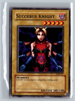 The Legend of Blue Eyes White Dragon #LOB-117 Succubus Knight-image