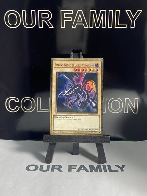 Yugioh Red Eyes Black Dragon LOB-070 ULTRA RARE Unlimited MP-image