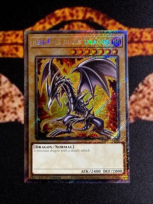 RED EYES BLACK DRAGON • PLATINUM SECRET RARE • RA04-EN109 • 1st EDITION • NM-image