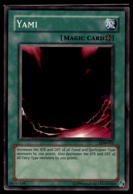 The Legend of Blue Eyes White Dragon #LOB-051 Yami-image