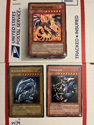 Yu-Gi-Oh Card Lot ( Comes With Blue Eyes White Dragon SDK-001) 42 Cards In Total-image