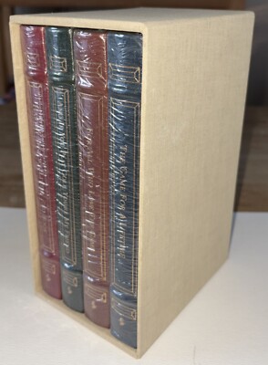 Harvey Penick w Bud Shrake, Game of Golf 4 Vol. Box Set, Easton Press New Sealed-image