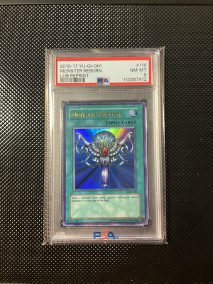 Yu-Gi-Oh! TCG Monster Reborn Legend of Blue Eyes White Dragon LOB-118 Unlimited-image