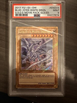 2017 YU-GI-OH! Blue-Eyes White Dragon D.S.O.D Movie Pack Gold Edition-image