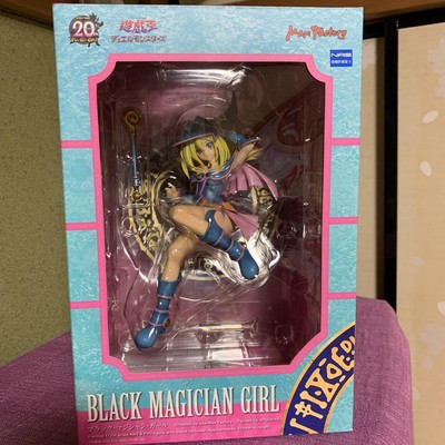 Yu Gi Oh Black Magician Blue Eyes White Dragon Black Rose Figure Set Japan-image