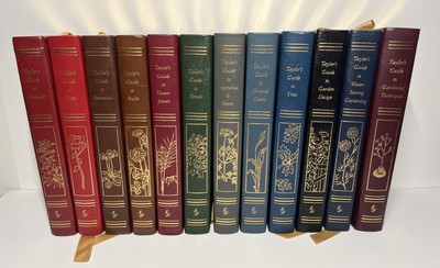 EASTON PRESS TAYLOR'S GUIDE TO GARDENING COMPLETE SET OF 12 FIRST EDITION-image
