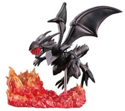 Yugioh Desktop Collection Figure Red-Eyes Black Dragon Japanese NEW DHL-image