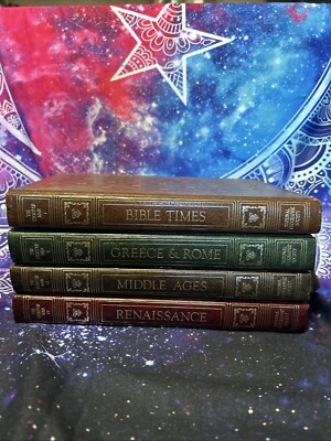 The Story of Man Volumes I - IV National Geographic Society~ (Hardcover:1977)-image