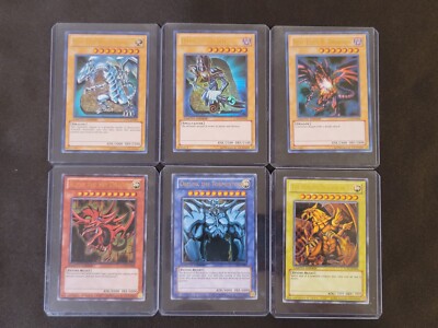 Yugioh Legendary Collection LC01 Opened Promo Pack: God Card Set + 3 Bonus Cards-image