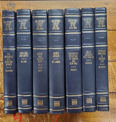 Collector's Library of the Civil War: Time Life Leather Bound - 7 Volume Set-image