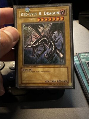 Yugioh TCG Red-Eyes Black Dragon Limited Edition BPT-005 Collector's Tin 2002-image