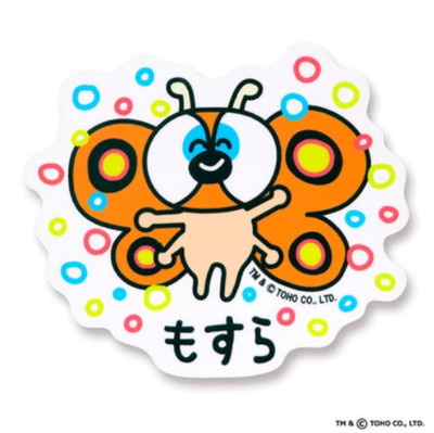 Godzilla Vinyl Sticker Mothra-san Attack TOHO Godzilla Store Japan Monster Kaiju-image
