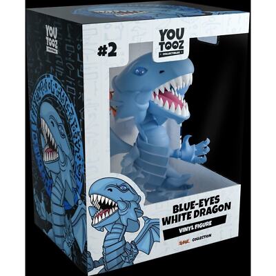 Blue Eyes White Dragon Youtooz Yu-Gi-Oh Vinyl Figure-image